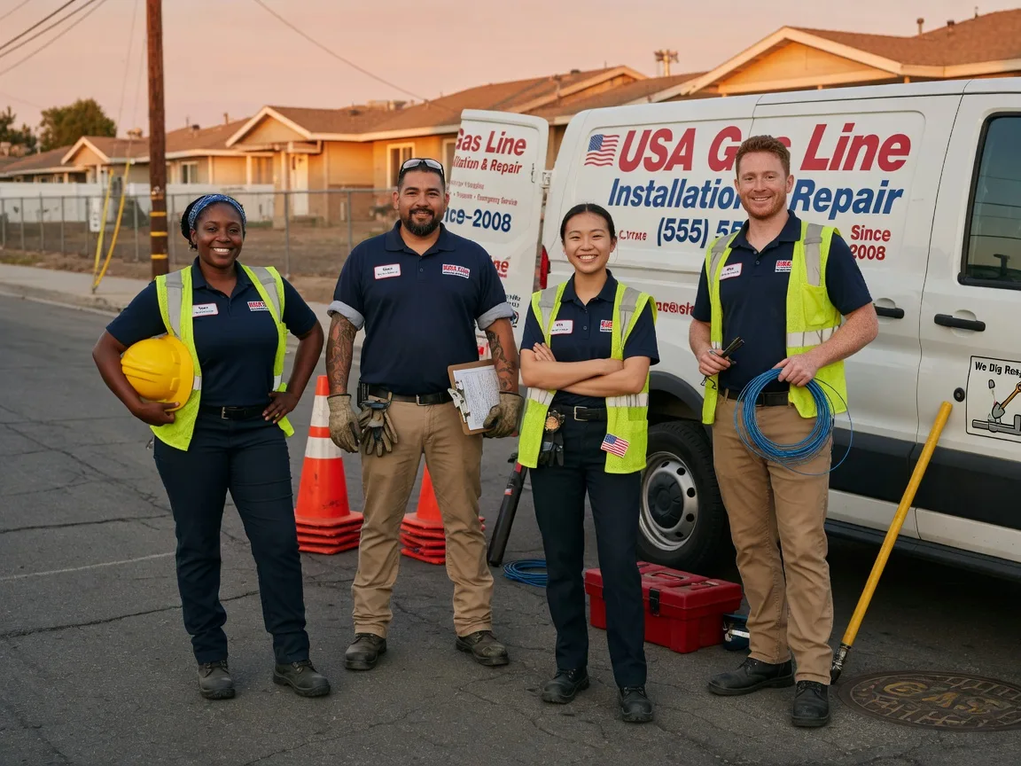 Gas Line Installation company in Flora, IL